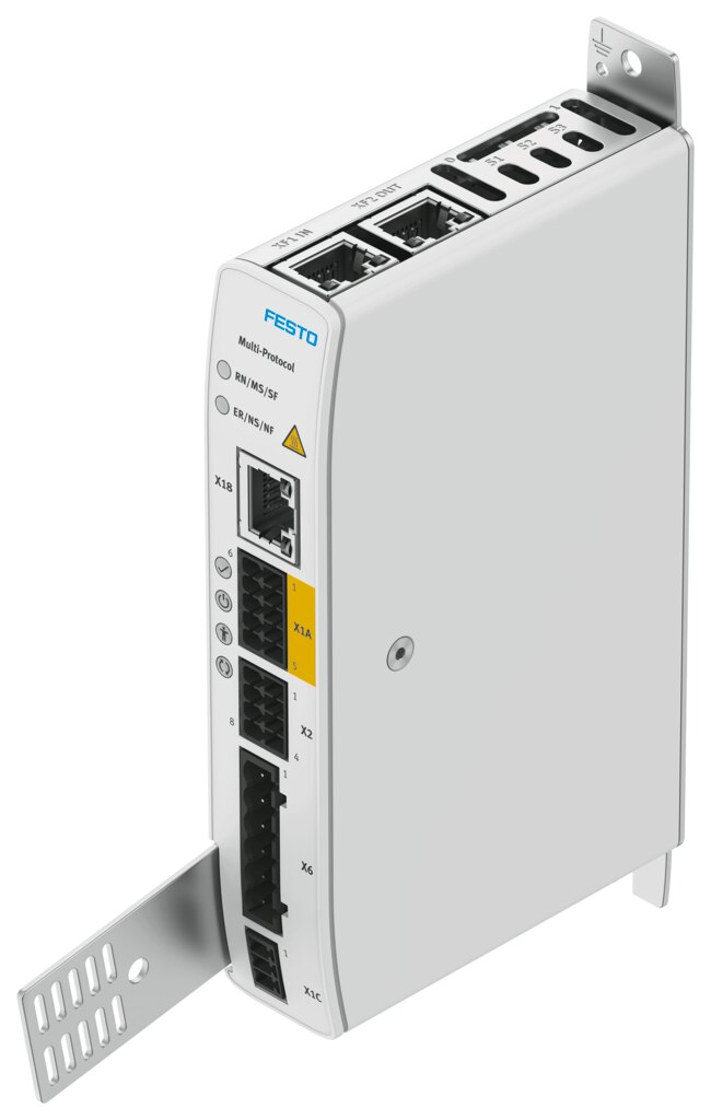 CONTROLADOR DE MOTOR PASO A PASO / CORRIENTE NOM. 8A / ALIM. 24-48VDC / PROTOCOLO EtherCAT/IP - ModBus/TCP