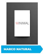 MARCO STD NATURAL GRIS P/CAJA 10X5