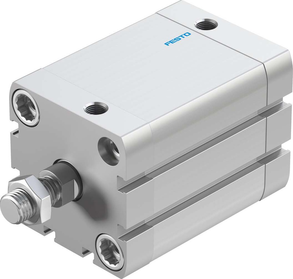 CILINDRO / ISO 21287 / DOBLE EFEC. / EMB. 50MM / CARRERA 50MM / AMORT. NEU. AUTOREG. / P/ DETEC. POSI. / VAST. ROSCA EXT. M12X1,25