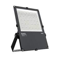 PROY LED 150W "LENTE 25°" ULTRA DELGADO INYEC ALUM IP65 220VCA (90~305VCA)  22500lm 5700K 50000HS. C/LEDS PHILIPS Y DRIVER MEANWELL. MEDIDAS 430x360x54 (No dimerizable)