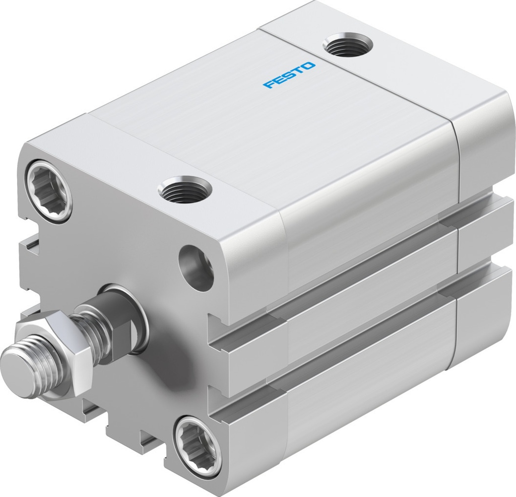 CILINDRO / ISO 21287 / DOBLE EFEC. / EMB. 40MM / CARRERA 35MM / AMORT. NEU. AUTOREG. / P/ DETEC POSI. / VASTAGO M10X1,25 / ROSCA G1/8