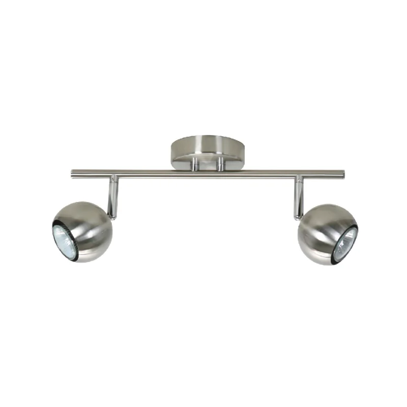 APLIQUE 2 LUCES GU10 BOCHA CROMO   VENUS II