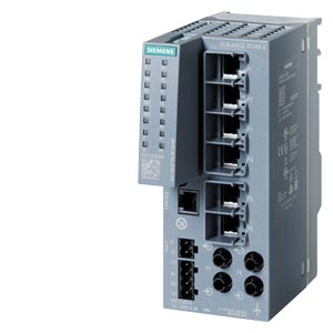 SCALANCE XC2062 MANAGEABLE LAYER 2 IESWITCH; 6X 10/100 MBIT/S RJ45 PORTS; 2X 100 MBIT/S ST/BFOCPORTS; 1X CONSOLE PORT; DIAGNOSITICSLED; RREDUNDANT POWER SUPPLY; TEMP RANGE 40°C UP TO +70°C; MOUNTING WALL/ DINRAIL, S7 DINRAIL CPLUG SLOT; REDUNDANCY FUNCTIONS; OFFICE FEATURES(RSTP,VLAN,...); PROFINET IODEVICE; ETHERNET/IPCONFORMAL        6GK5206-2BB00-2AC2