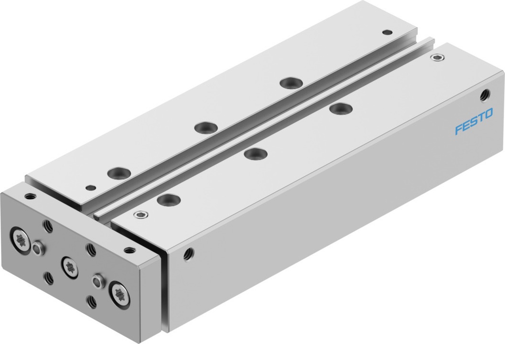 CILINDRO DE GUIA / EMB. 20MM / CARRERA 100MM / AMORT. NEU. REGU. / P/DETEC. POSI. / GUIA DE RODAM. DE BOLAS