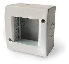 CAJA EXT. IP40 2 MOD  SIGMA  GRIS