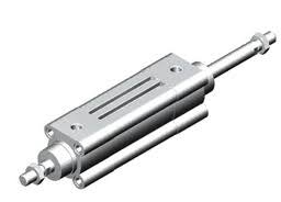 CILINDRO / ISO 15552 / DOBLE EFEC. / EMB. 100MM / CARRERA 80MM / AMORT. NEU. REGU. / P/ DETEC. POSI. / DOBLE VAST. INOX. ROSCA M20X1,5 / CONEX. NEU. G1/2