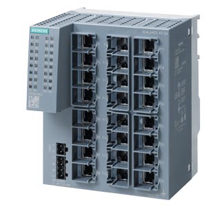 SCALANCE XC124, UNMANAGED IE SWITCH, 24 X 10/100MBIT/S RJ45 PORTS, LEDDIAGNOSIS, FAULT SIGNAL CONTACT WITH SET BUTTON, REDUNDANT POWER SUPPLY MANUAL AVAILABLE AS DOWNLOAD   6GK5124-0BA00-2AC2