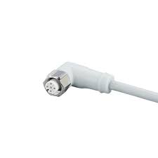 CONECTOR ACODADO HEMBRA M8 3P P/ SENSORES    CAB 5MT  3 HILOS