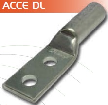 TERMINAL CU 2 AGUJ 2IDEN D120MM 1/2"     ACCE120DL244*