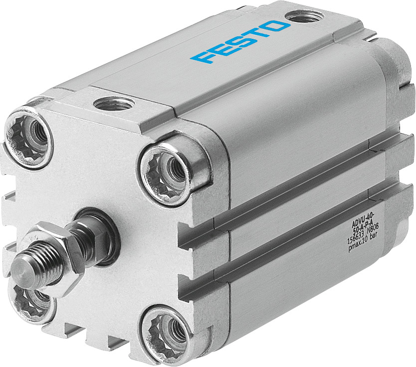 CILINDRO / DOBLE EFEC. / EMB. 32MM / CARRERA 125MM / AMORT. TOPES ELAST. / P/ DETEC. POSI. / VAST. ROSCA EXT. / CONEX. NEU. G1/8