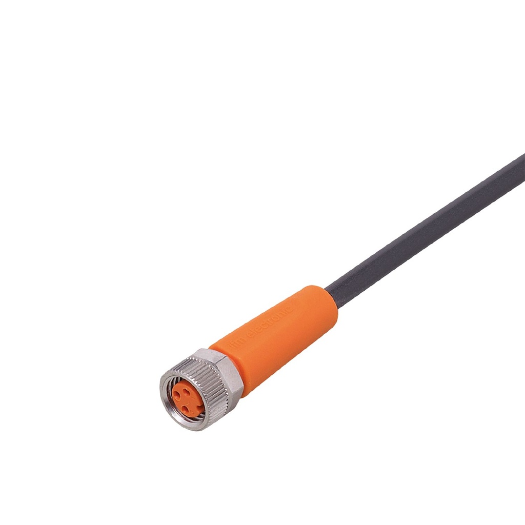 CABLE C/ CONECTOR RECTO HEMBRA M8 3 POLOS  LONG 10MT