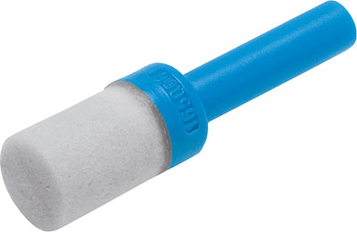 SILENCIADOR / CONEX. QS-4 ENCHUF. / MATERIAL PE-SINTETICO / 60 dB(A)