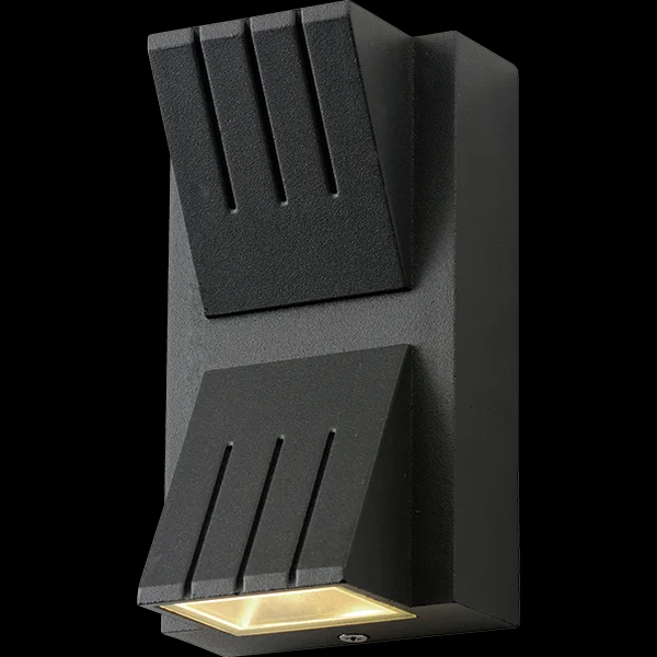 LUMINARIA BIDIRECCIONAL RECTANGULAR CON LED 5W 3000K LUZ CALIDA  - 220V 50HZ - IP54