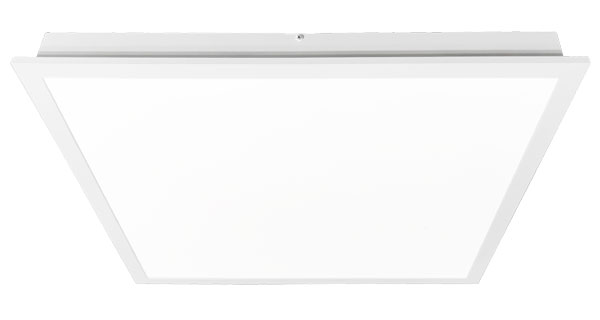 PLAFON CUADRADO CON LED 12W LUZ CALIDA 3000K 173x173x35mm 30000Hs