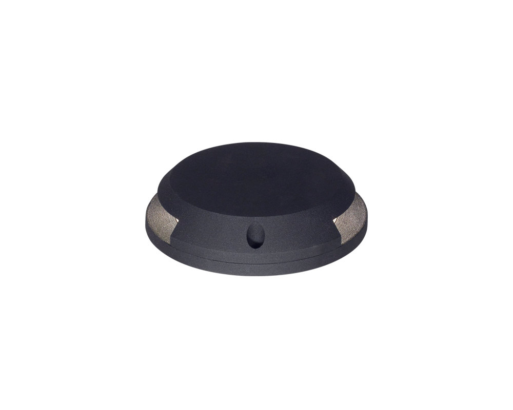 APLIQUE PISO/PARED 3W LED  NEGRO
