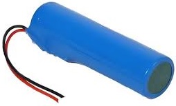 PILA BATERIA RECARGABLE 18650 1500mA  3.7V  (C/ CABLE EN UN EXTREMO - SIN CONECTOR)