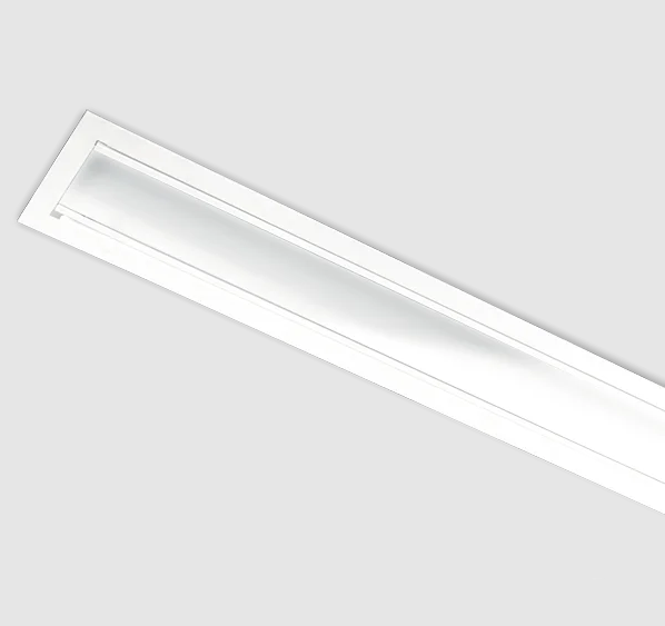 EMBUTIDO LED 34W LINEAL CON ACRILICO OPAL 1180x1150x70MM  3400Lm  >100000HS 186-250Vca  120°  6000K  LUZ DÍA FRIA