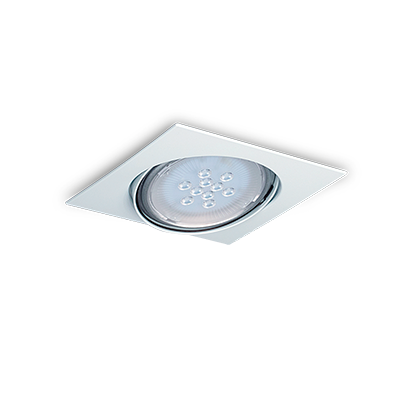 SPOT DE EMB 100X100 MOVIL 1L DICRO  NEGRO