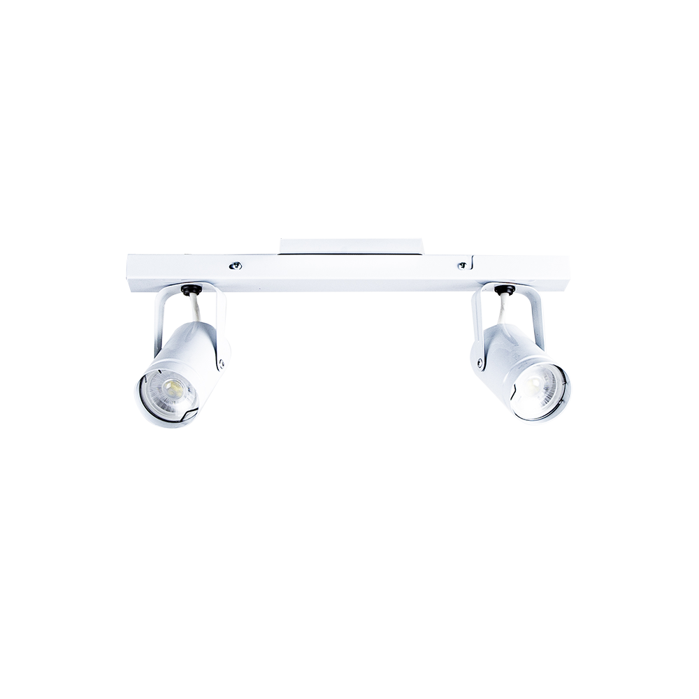 ALIQUE DICRO 2 LUCES BASE REGLETA 350 GU10 BLANCO MICRO