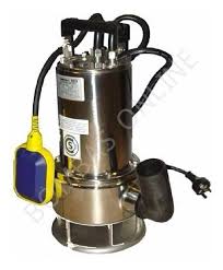 BOMBA CLOACAL MONOF. 2HP 1.5KW ACERO INOXIDABLE     220V   50HZ