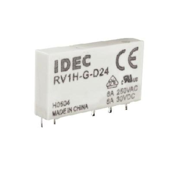 RV1H-G-D24    RELE 1 INV.    6A  TENSION DE BOBINA 24 VCC - MAX. TENSION DE CARGA 250VCA; 30VCC