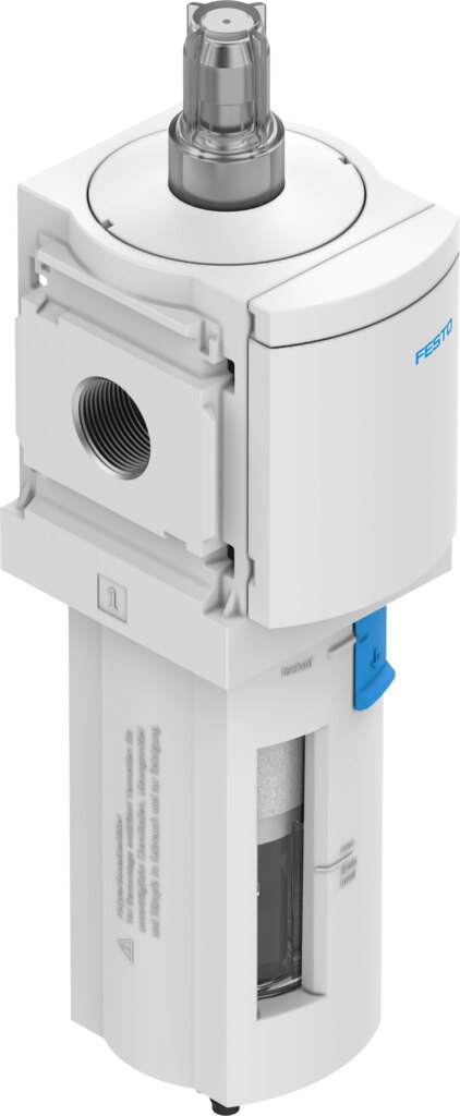 FILTRO FINO / ROSCA G1/2 / FILTRA 1 µM / PURGA AUTOMATICA / VASO METALICO / INDIC. PRES. DIF. OPTIMA