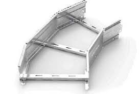 CURVA PLANA ESCALERA SMARTTRAY 90º 600 ALA 90  #18 GALVANIZADA EN CALIENTE