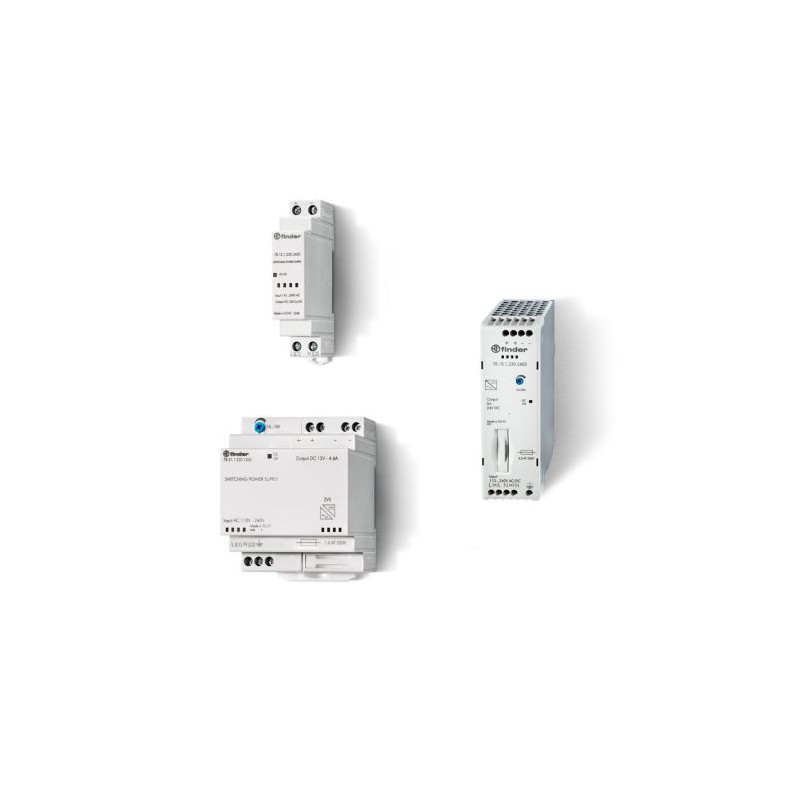 FUENTE SWITCHING RIEL DIN, Alimentación 88…265VAC - 90…275VDC, SALIDA 24 a 28 VCC 10A, 240W, Metalica