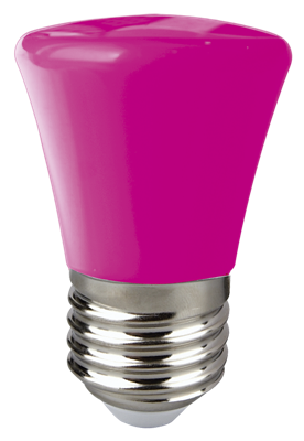 LAMP LED GOTA GUIRNALDA 2W E27 ROSA