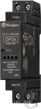 Fuente alim. OPTA, 100 a 265 Vac; 140 a 370 VDC (no polarizada), Salida 24 Vcc 0,5 A (15W)