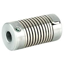 Acople Metalico Flexible de muelle, resortes de acero helicoidal, Diametro externo 26mm, largo 50mm, diametros de acople 10mm x 10mm, 3000RPM.  (REEMPLAZO STGP6-6 OMRON)  SFP26501010