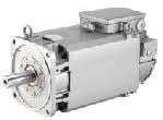 SIMOTICS M reluctance motor performance (IE3) 1500 r/min, 56 kW, 355 Nm, 128 A, 359 V 1750 r/min, 63 kW, 345 Nm, 124 A, 415 V 2000 r/min, 68 kW, 325 Nm, 120 A, 448 V 2200 r/min, 73 kW, 315 Nm, 117 A, 498 V forced ventilation, direction of air flow NDE --> DE, degree of protection IP55 Absolute encoder 22-bit  Single-turn and 12-bit multi-turn (encoder AM22DQ) with DRIVE- CLiQ interface DESIGN IM B3 (IM V5, IM V6) PLAIN SHAFT  WITHOUT FITTED KEY; bearing version: increased radial forces vibration severity: R/A shaft and flange accuracy: R TERMINAL BOX  (ABOVE) CABLE ENTRY ON THE RIGHT SIGNAL CONNECTION D- END      1PH8165-7FF10-0FA1