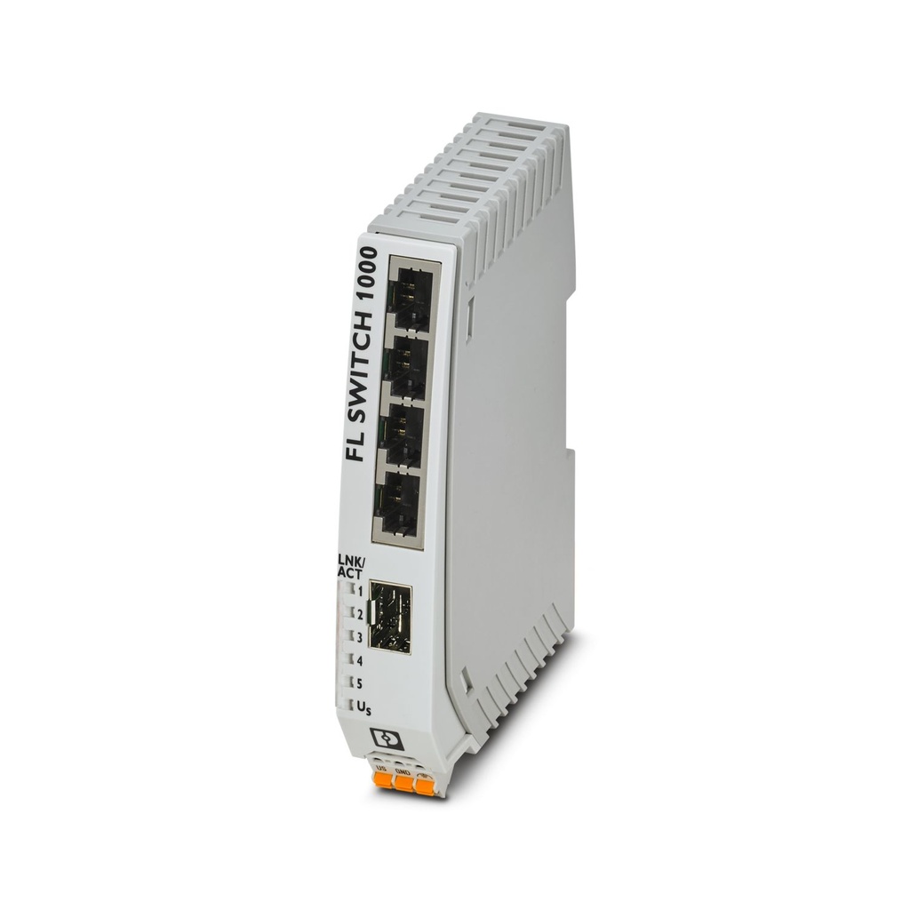 INDUSTRIAL ETHERNET Switch 1000, 4 puertos RJ45 10/100/1000 MBit/s, 1 Puertos SFP, PROFINET Conformance-Class A