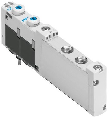 ELECTROVALVULA / 5/2 BIEST. / 24VDC:1W / ROSCA G1/8 / CAUDAL NOM 630L/MIN / PILOTAJE EXT.