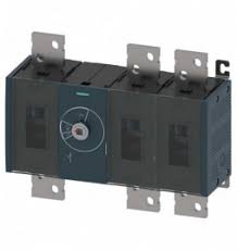 Interruptor-seccionador 1000A, tam. 4, 3 polos Accionamiento frontal central aparato base sin maneta conexión plana.      3KD5030-0QE20-0