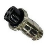 CONECTOR DIN MICROF.  HEMBRA CABLE 4P