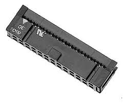 Conector IDC, IDC Hembra, Hembra, 2.54 mm, 2 Hileras, 40 Contactos      XG4M4030T