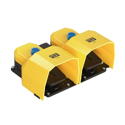 INTERRUPTOR PEDAL DE SEGURIDAD 2 PEDALES, 3 FASES DE ACTIVACION. 4NA + 4NC