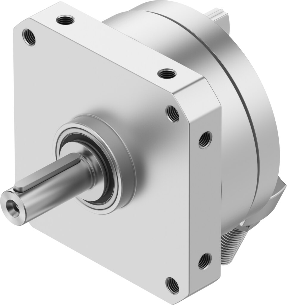 ACTUADOR GIRATORIO / TAMAÑO 32 / ANG. GIRO NOM. 270º / AMORT. TOPES ELAST. / ALETA OSCILANTE / P/ DETEC. POSI.