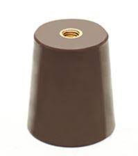 [211] AISLADOR  CONICO LISO REFORZADO  APA 40    EPOXI   ROSCA 3/8  (altura 40mm - diam. sup. 37mm - diam. inf. 41mm)