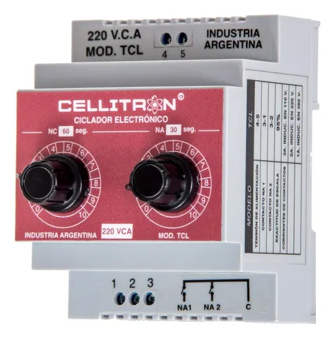 [TCL 22030-60] (OUTLET) CICLADOR ELECTRONICO TC  STD (Modelo viejo)