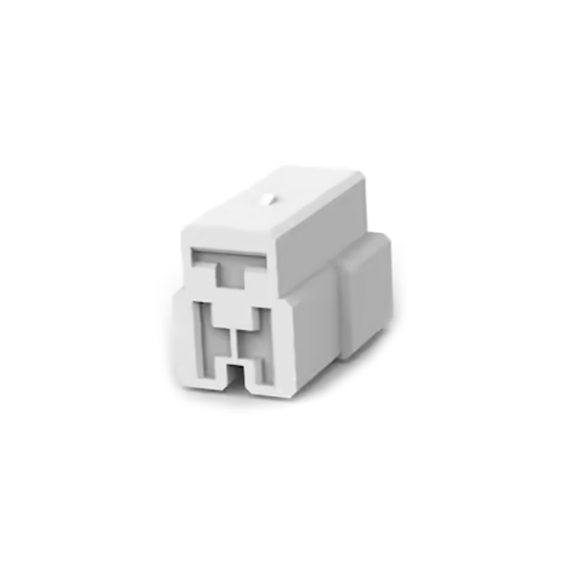 [120286] CAJA PLAST 6.35 3V P-RECEPT NATURAL