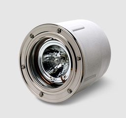 [120537] LUMINARIA PARA PILETA LAGO 100/CARCAZA EMPOTRADA EN PVC (P/HALOSPOT AR 111 DE 100W 12V) (S/LAMP)