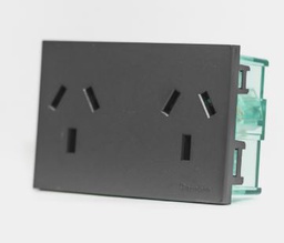 [0000210799404] MOD TOMA 2P+T &quot;DOBLE&quot; 10A GRIS (6904 X 2) GRIS