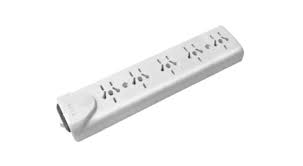 [121443] TOMA MULTIPLE 5 TOMAS 10A IP20 C/INT TERM S/CAB (ZAPATILLA SIN CABLE)