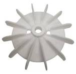 [122603] VENTILADOR PLASTICO C 90/2  CZERWENY - EJE 19 / DIAM. 137MM