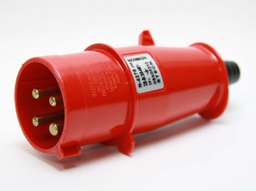 [123289] FICHA MACHO 3P+T 32A IP44 380V