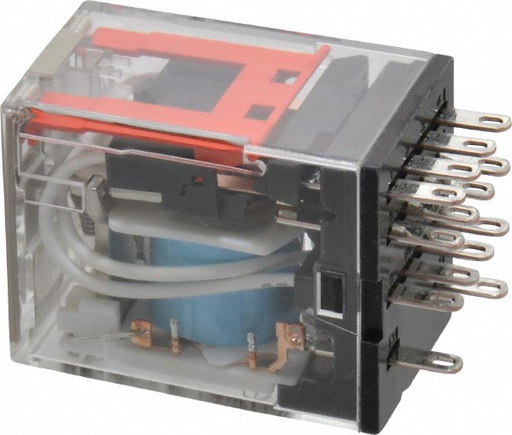 [MY4N DC24S] RELE  4 INV  5A  24VCC C/LED   MY4NDC24S                                       SIMIL RY4S 24VCC