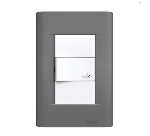 [129136] TAPA STD 10X5 B. O. 3 BOCAS. METAL