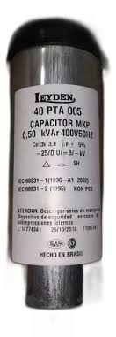 [129425] (H.A.S.) CAPACITOR    3X400V  3KVAR  CILINDRICO